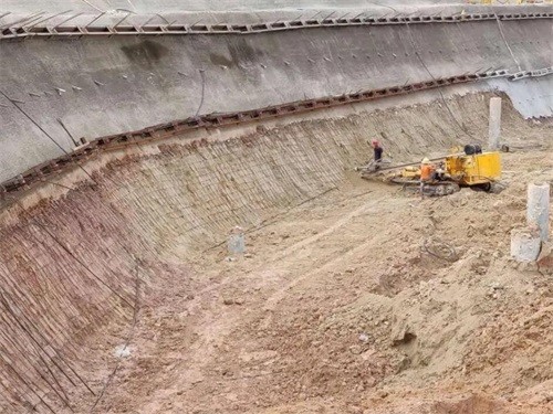 榆林基坑边坡加固